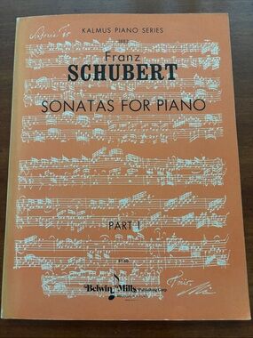 Franz Schubert Sonatas for Piano (Kalmus) - Part 1